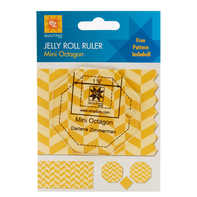 EZ Quilting Jelly Roll Ruler - Mini Octagon Alternative View #1