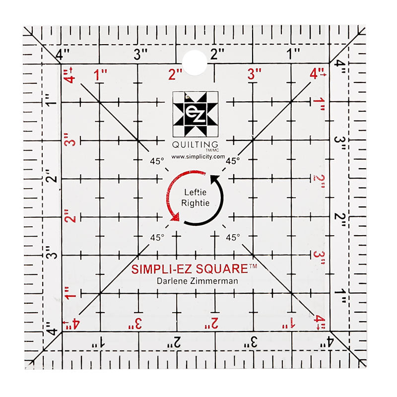 EZ Quilting Leftie Rightie Square Ruler Primary Image
