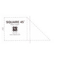 EZ Square 45° Template