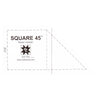 EZ Square 45° Template