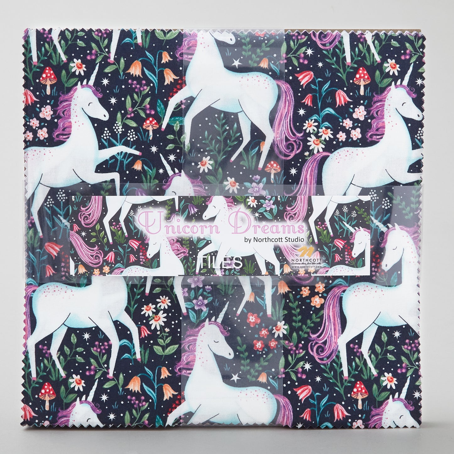 Unicorn Dreams (Northcott) - Tiles (10" squares) Alternative View #1