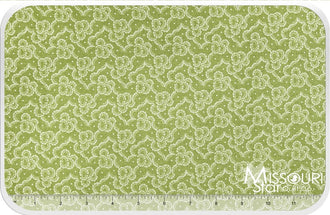 Audra's Iris Garden - Leaf Yardage