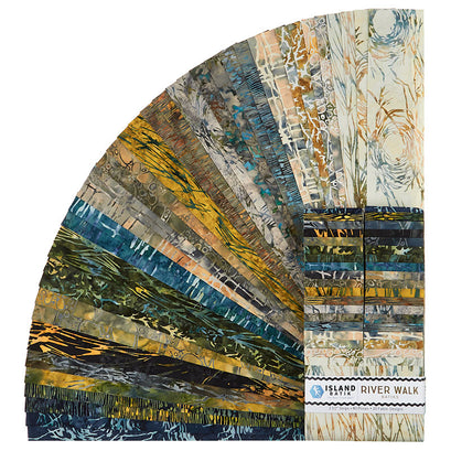 River Walk Batiks Strips