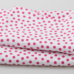 Wilmington Essentials - On The Dot White/Pink 3 Yard Cut Primary Image