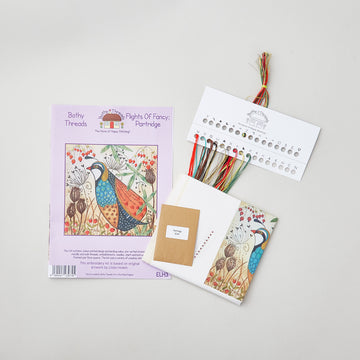 Flights of Fancy Partridge Embroidery Kit Alternative View #1