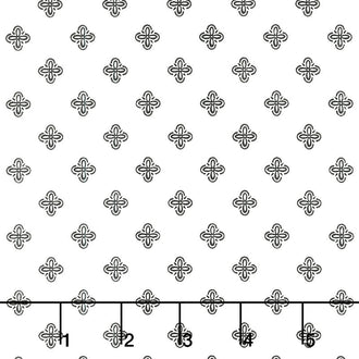 Fleur Noire - Diamond Cream Yardage