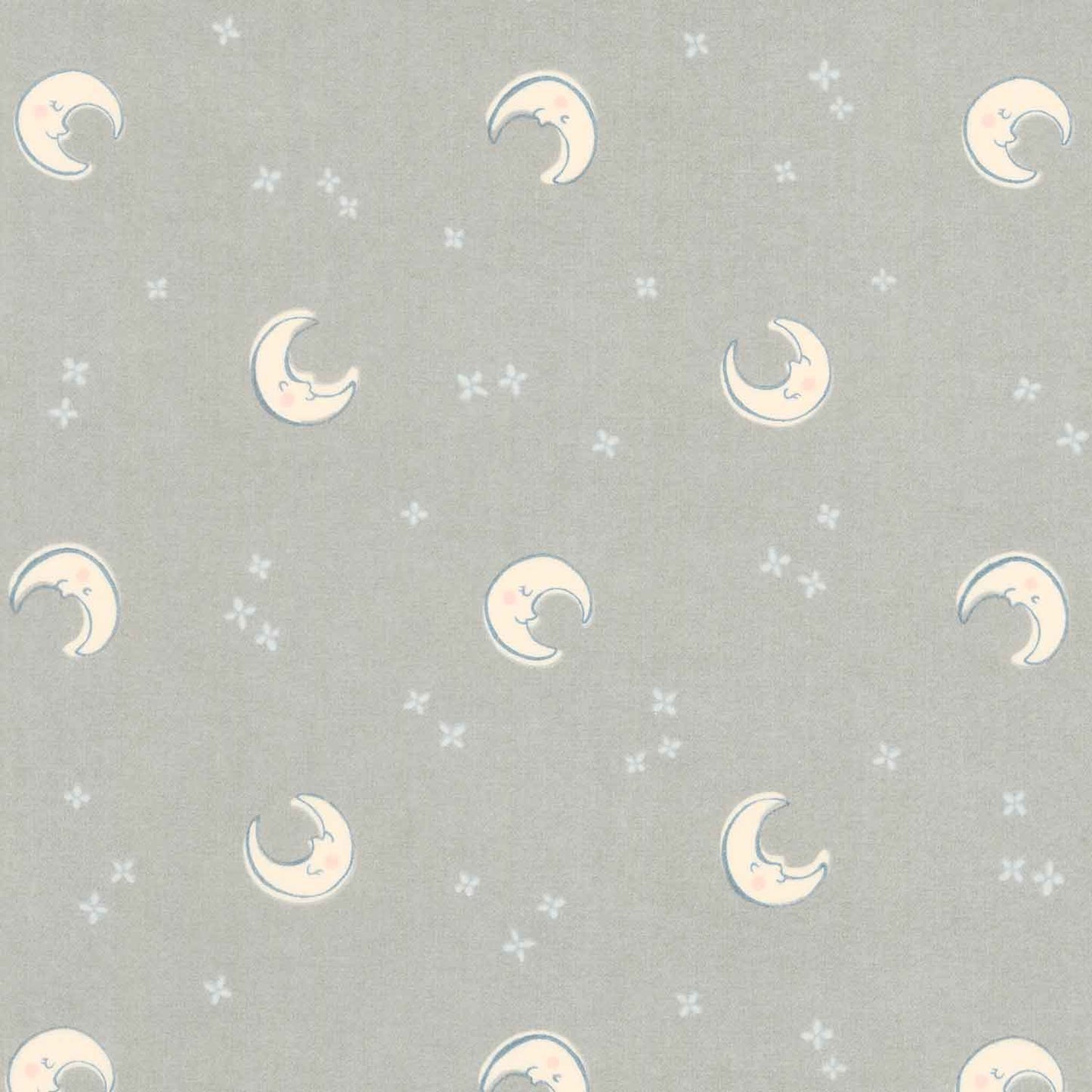 Cozy Cotton Flannels - Over the Moon Full Collection Moons Shadow Yardage Primary Image