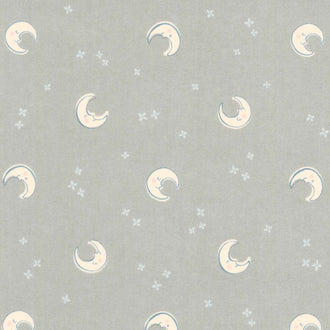 Cozy Cotton Flannels - Over the Moon Full Collection Moons Shadow Yardage