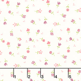 Adel in Summer - Flower Toss Cream Yardage