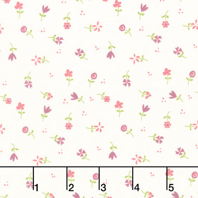 Adel in Summer - Flower Toss Cream Yardage