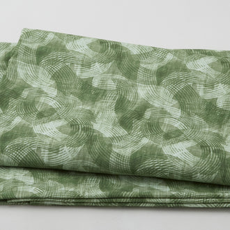 Crescent - Textured Arcs Sage 108" Wide 3 Yard Cut
