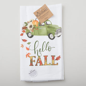Hello Fall Towel