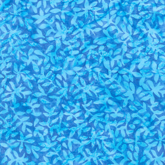 Tonga Batiks - Brightside Cute Vine Ocean Yardage