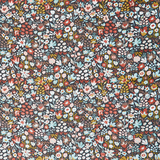 Dawn on the Prairie - Meadow Walk Charcoal Night Yardage