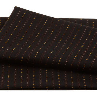 Ebony & Onyx - Star Stripe Black 2 Yard Cut