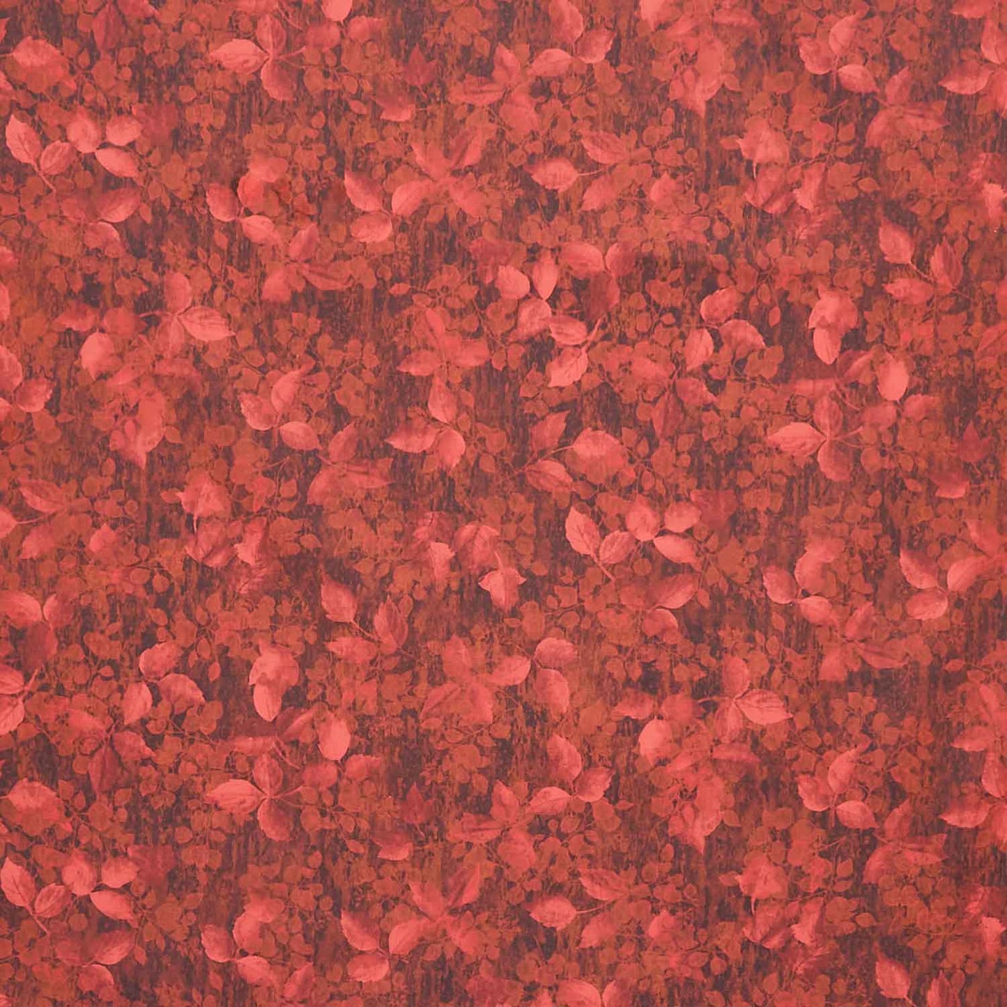 Sienna - Leaves Red Yardage Primary Image