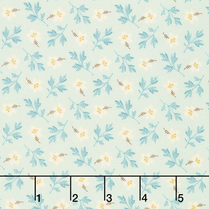 Primrose - Petit Bloom Sky Yardage