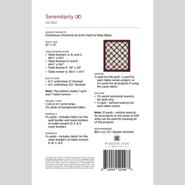 Digital Download - Serendipity Infinity Quilt Pattern by Missouri Star Alternative View #1