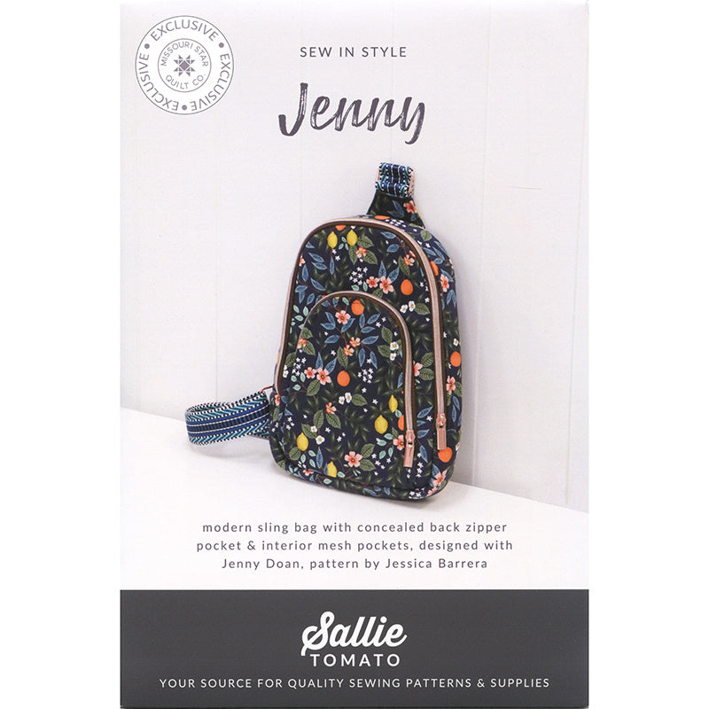 Jenny Crossbody Bag Kit - Navy Floral Alternative View #3