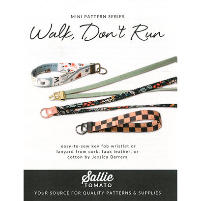 Walk, Don't Run Key Fob Pattern