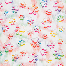 Luxe Cuddle® - Prism Paws Vibrant Yardage Primary Image