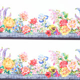 Decoupage - Floral Border Stripe Multi Yardage Primary Image