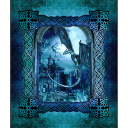 Dragons (In the Beginning) - Large Castle Blue Panel Primary Image