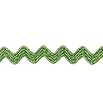 Lori Holt Vintage Ric Rac Small Trim - Riley Green 1/4" Poly