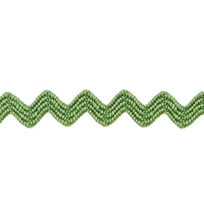 Lori Holt Vintage Ric Rac Small Trim - Riley Green 1/4" Poly