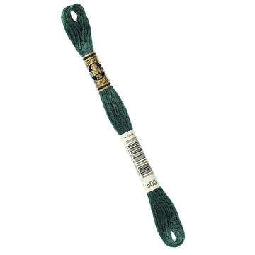 DMC Embroidery Floss - 500 Very Dark Blue Green Primary Image