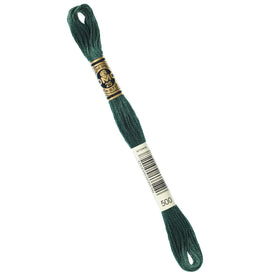 DMC Embroidery Floss - 500 Very Dark Blue Green Primary Image