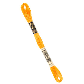 DMC Embroidery Floss - 742 Light Tangerine Primary Image