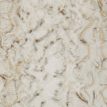 Luxe Cuddle® - Snowy Owl Natural Minky Yardage Primary Image