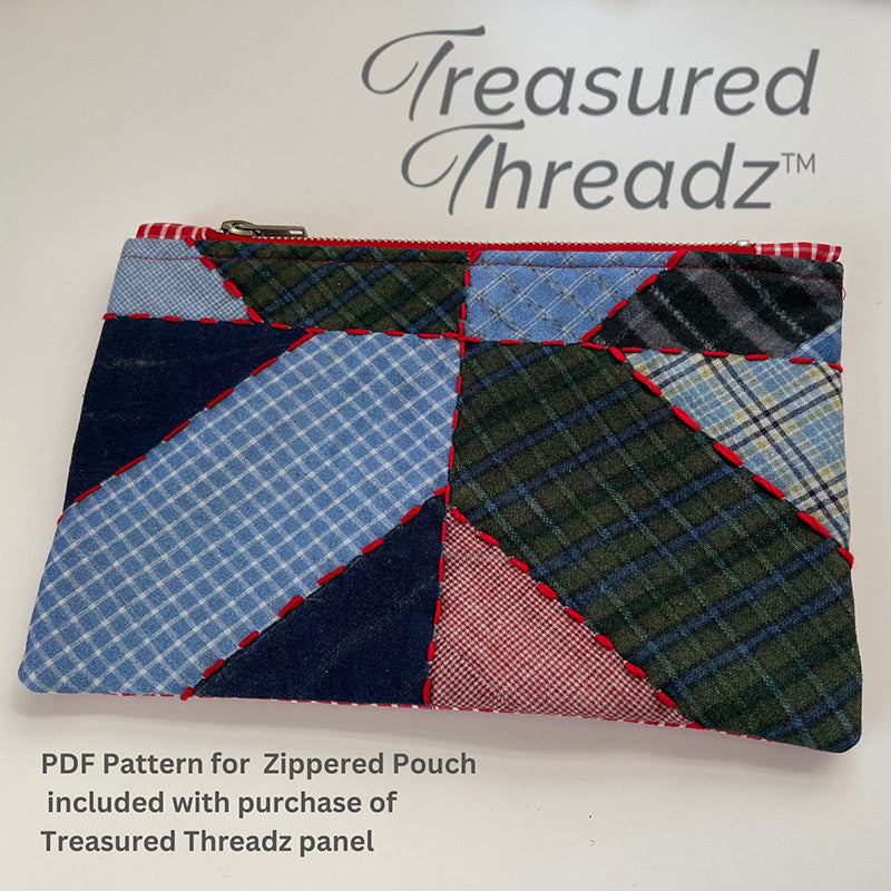 Treasured Threadz™ Missouri Star Blue Quilt Block Panel Alternative View #4