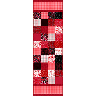Happy Hearts End to End Table Runner Kit
