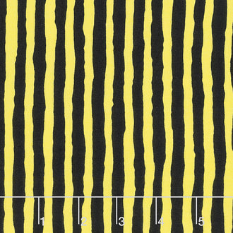 Kaffe Fassett Collective - August 2022 Comb Stripe Yellow Yardage