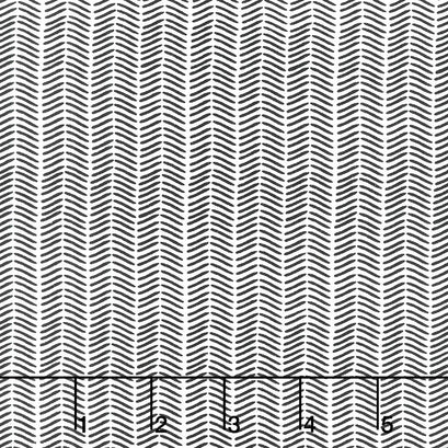 Capsule Pine Lullaby - Line Markings Black Yardage