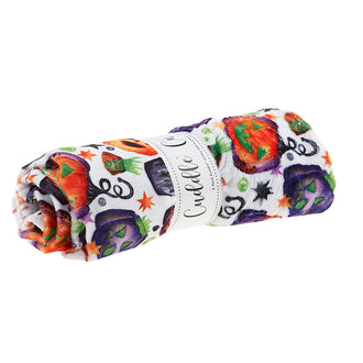 Cuddle® Digital Print - Pumpkin Party Viola 2 Yard Cut