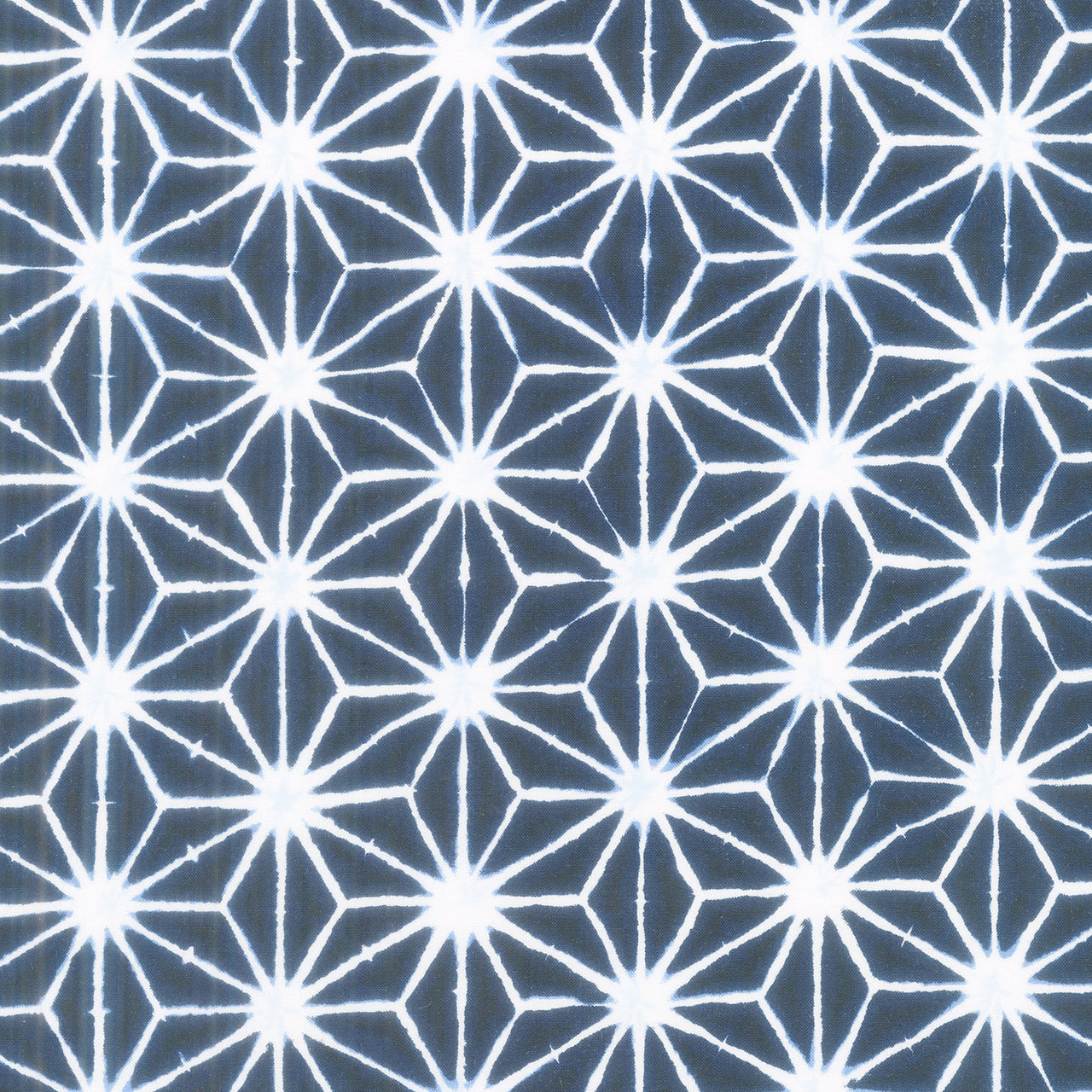 Shibori Blues - Stars Navy Yardage Primary Image