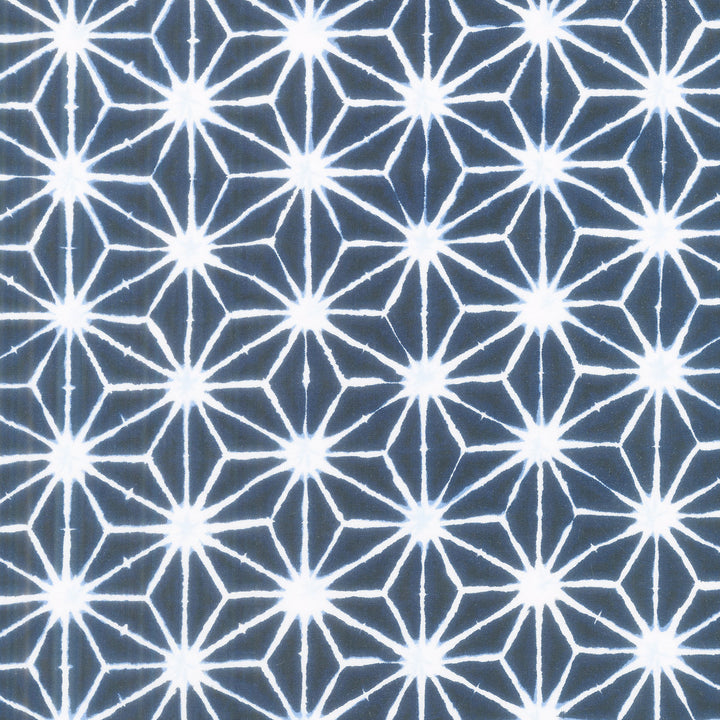Shibori Blues - Stars Navy Yardage Primary Image