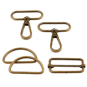 Sallie Tomato Level 3 Basic Hardware Kit - 1-1/2" Antique Primary Image