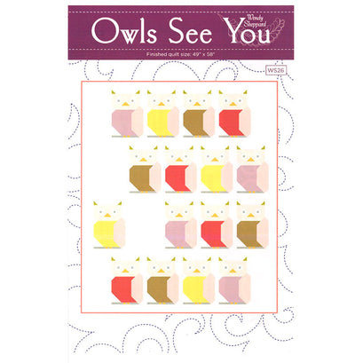 Owls See You Quilt Pattern