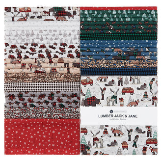 Lumber Jack & Jane Favorites 10" Squares Multi