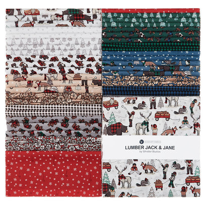 Lumber Jack & Jane Favorites 10" Squares Multi