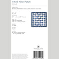 Digital Download - Tilted Nine-Patch Quilt Pattern by Missouri Star