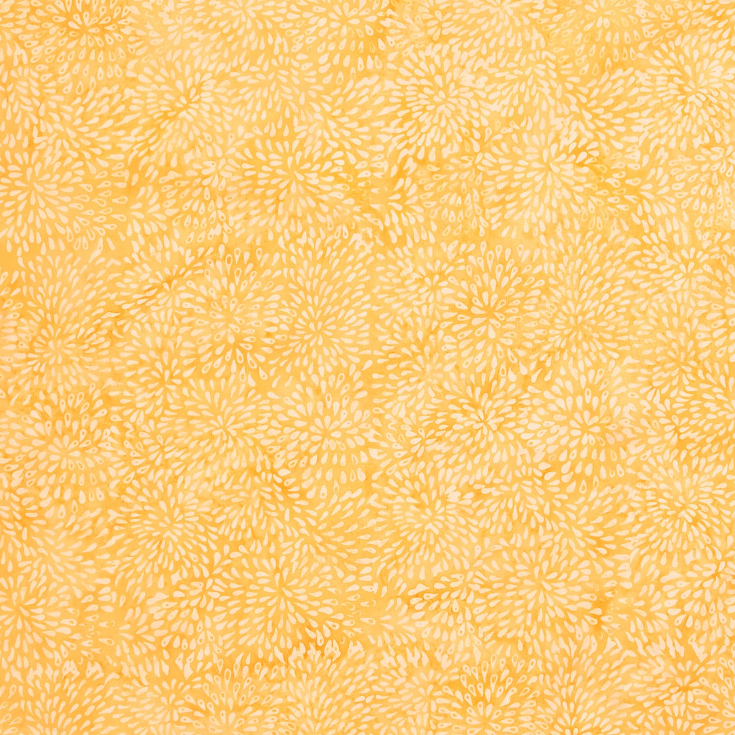 Full Bloom Batiks - Marigold Light and Dark Orange Yardage Primary Image