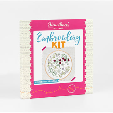 Blackthorn Bramble Embroidery Kit Alternative View #3