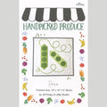 Handpicked Produce Quilt Pattern - Peas - FOR MARKET STORE & WEBSITE Primary Image