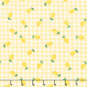 Lemon Fresh - Lemon Squeeze Yellow Yardage