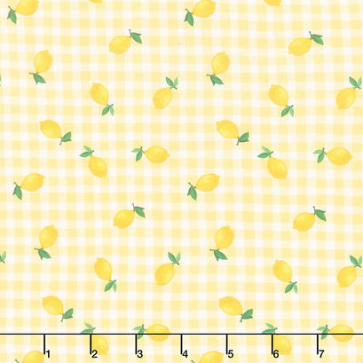 Lemon Fresh - Lemon Squeeze Yellow Yardage